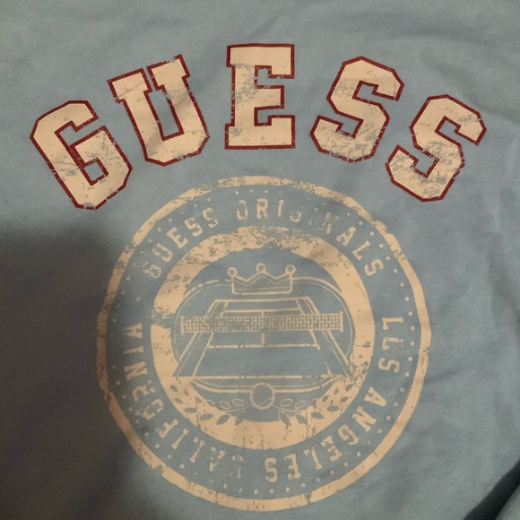 blue guess pull over - Picture 2 of 4